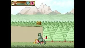Reproduzir Loira gostosa faz sexo com homens goblins no vídeo do jogo adv anise hentai