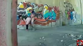 Abspielen Ficken und Blasen auf der Straße mit Claudia Marie CTDX