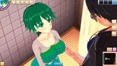 Reproduzir Encontro apaixonado após o ensaio da dançarina Hentai Serenity